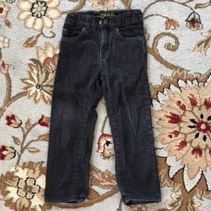 Baby Gap Charcoal Corduroys